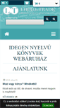 Mobile Screenshot of librotrade.hu